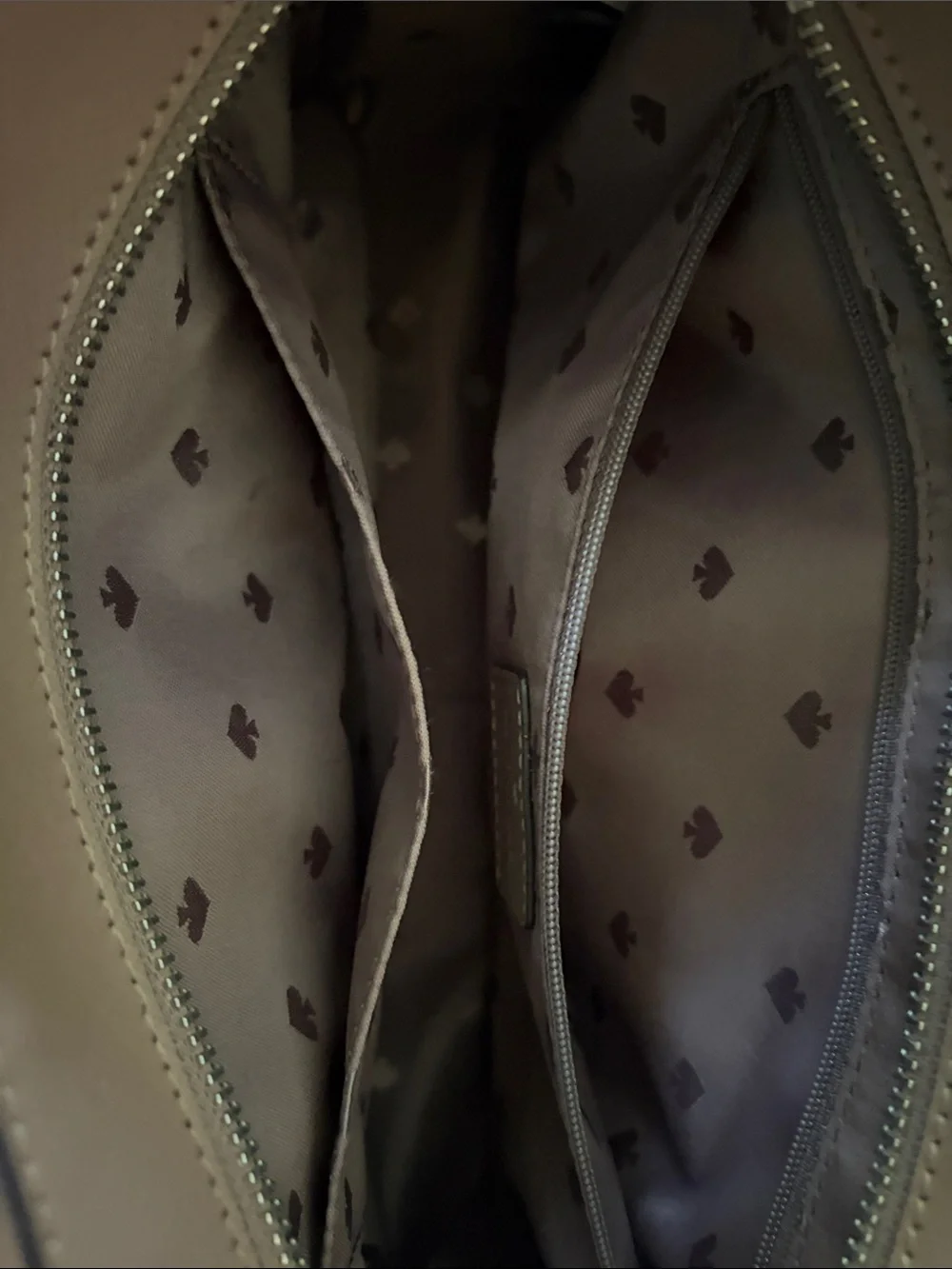 kate spade brown Saffiano Leather Satchel